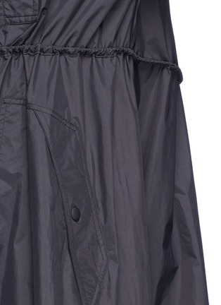 Detail View - Click To Enlarge - ISABEL MARANT ÉTOILE - 'Copal' hooded waterproof long windbreaker coat