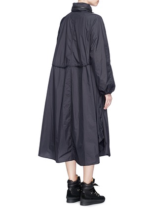 Back View - Click To Enlarge - ISABEL MARANT ÉTOILE - 'Copal' hooded waterproof long windbreaker coat