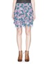Main View - Click To Enlarge - ISABEL MARANT ÉTOILE - 'Jocky' floral print tiered ruffle crepe skirt