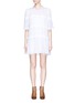 Main View - Click To Enlarge - ISABEL MARANT ÉTOILE - 'Lyin' tiered embroidered cotton dress