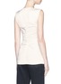 Back View - Click To Enlarge - ISABEL MARANT - 'Ezer' ruched satin sleeveless top