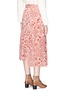 Back View - Click To Enlarge - ISABEL MARANT - 'Grifol' floral print silk wrap skirt