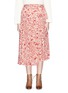 Main View - Click To Enlarge - ISABEL MARANT - 'Grifol' floral print silk wrap skirt
