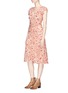 Figure View - Click To Enlarge - ISABEL MARANT - 'Glory' floral print silk swing dress