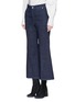 Front View - Click To Enlarge - ISABEL MARANT - 'Parsley' denim culottes