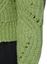 Detail View - Click To Enlarge - ISABEL MARANT - 'Farrah' oversized openwork knit turtleneck sweater