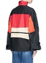 Back View - Click To Enlarge - 72951 - Pleated flared sleeve mountain parka