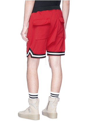 Back View - Click To Enlarge - FEAR OF GOD - Drop crotch shorts
