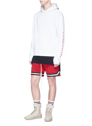 Figure View - Click To Enlarge - FEAR OF GOD - Drop crotch shorts