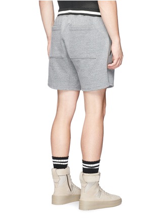 Back View - Click To Enlarge - FEAR OF GOD - French terry sweat shorts