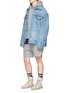Figure View - Click To Enlarge - FEAR OF GOD - French terry sweat shorts