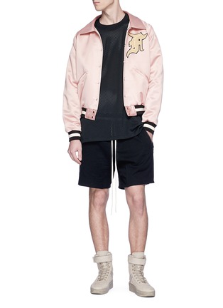 Figure View - Click To Enlarge - FEAR OF GOD - French terry sweat shorts