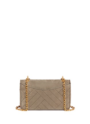 Detail View - Click To Enlarge - TORY BURCH - 'Alexa' convertible nubuck leather shoulder bag