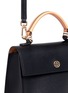  - TORY BURCH - 'Parker' colourblock small leather satchel
