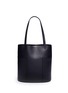 Main View - Click To Enlarge - TORY BURCH - 'Block-T' medium patchwork leather tote