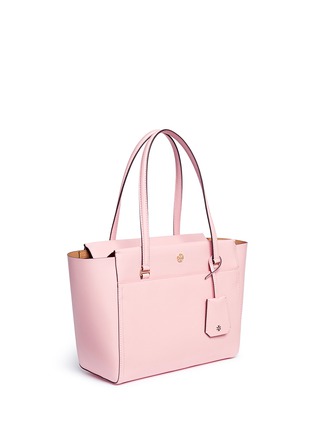 Detail View - Click To Enlarge - TORY BURCH - 'Parker' small leather tote