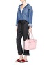 Figure View - Click To Enlarge - TORY BURCH - 'Parker' small leather tote
