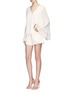 Figure View - Click To Enlarge - C/MEO COLLECTIVE - 'Enlighten' tiered bell cuff top