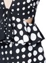 Detail View - Click To Enlarge - C/MEO COLLECTIVE - 'Lose Control' cutout waist dot print mini dress