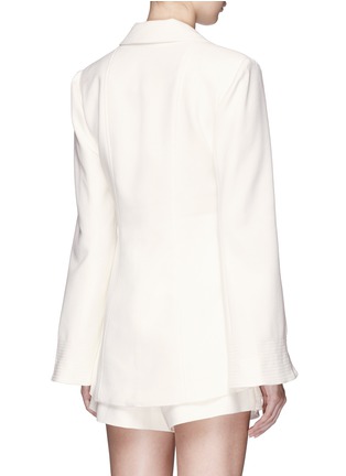 Back View - Click To Enlarge - C/MEO COLLECTIVE - 'Long Gone' flared sleeve suiting blazer