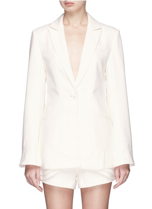 Main View - Click To Enlarge - C/MEO COLLECTIVE - 'Long Gone' flared sleeve suiting blazer