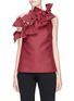 Main View - Click To Enlarge - C/MEO COLLECTIVE - 'Sweet Devotion' bow embellished one-shoulder top