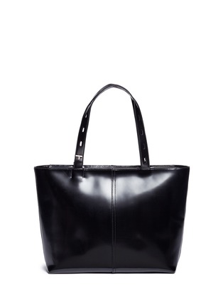 Detail View - Click To Enlarge - KARA - 'Panel' leather tote