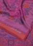 Detail View - Click To Enlarge - FRANCO FERRARI - Floral paisley print silk twill scarf