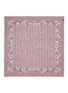 Main View - Click To Enlarge - FRANCO FERRARI - 'Tarth' rose print stripe wool-silk scarf