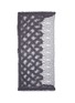 Main View - Click To Enlarge - FRANCO FERRARI - Floral lace cashmere felt scarf