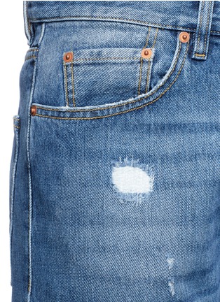 Detail View - Click To Enlarge - VALENTINO GARAVANI - 'Chino' patchwork jeans