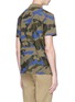 Back View - Click To Enlarge - VALENTINO GARAVANI - Camouflage print polo shirt