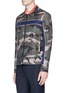 Front View - Click To Enlarge - VALENTINO GARAVANI - Camouflage print coach jacket