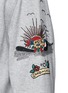 Detail View - Click To Enlarge - VALENTINO GARAVANI - Tattoo bead embroidered sweatshirt