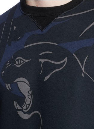 Detail View - Click To Enlarge - VALENTINO GARAVANI - Panther camouflage print sweatshirt