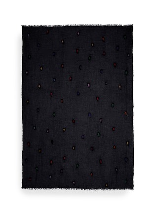 Main View - Click To Enlarge - FALIERO SARTI - 'Bigne' dotted modal-silk-wool scarf