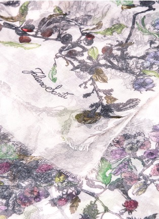 Detail View - Click To Enlarge - FALIERO SARTI - 'Fiorinella' floral print modal-cashmere scarf