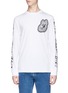 Main View - Click To Enlarge - MC Q - 'Bunny Be Here Now' print long sleeve T-shirt