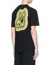 Back View - Click To Enlarge - MC Q - 'Bunny Be Here Now' print T-shirt