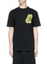 Main View - Click To Enlarge - MC Q - 'Bunny Be Here Now' print T-shirt
