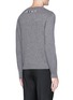 Back View - Click To Enlarge - VALENTINO GARAVANI - x Jamie Reid slogan intarsia virgin wool-cashmere sweater