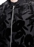 Detail View - Click To Enlarge - MC Q - Floral devoré MA-1 bomber jacket