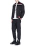 Figure View - Click To Enlarge - MC Q - Cotton chino track pants