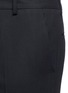 Detail View - Click To Enlarge - MC Q - 'Doherty' zip cuff virgin wool pants