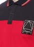 Detail View - Click To Enlarge - MC Q - Colourblock jersey polo shirt