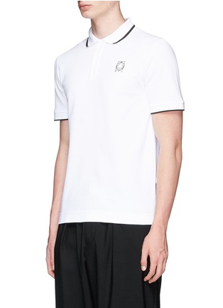 Front View - Click To Enlarge - MC Q - Logo polo shirt