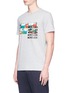 Front View - Click To Enlarge - MONCLER - Comic strip print T-shirt