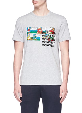 Main View - Click To Enlarge - MONCLER - Comic strip print T-shirt