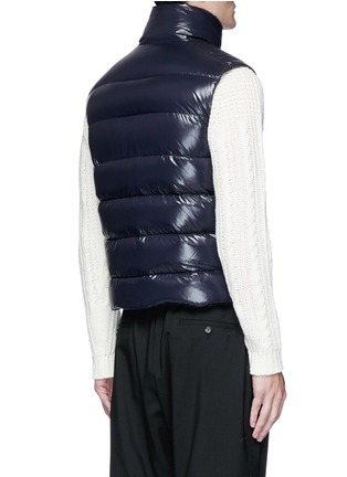 Back View - Click To Enlarge - MONCLER - 'Tib' down puffer vest