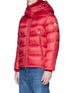 Front View - Click To Enlarge - MONCLER - 'Pascal' detachable hood down puffer jacket